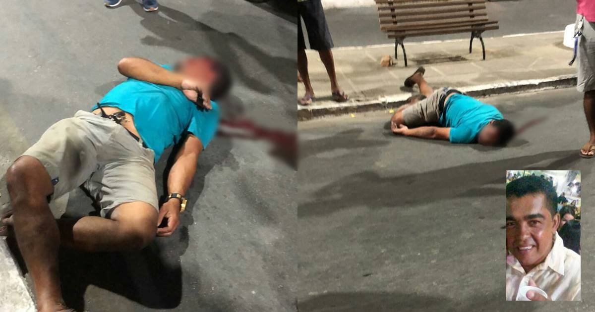 Vítima sofreu uma pancada na cabeça — © Cortesia