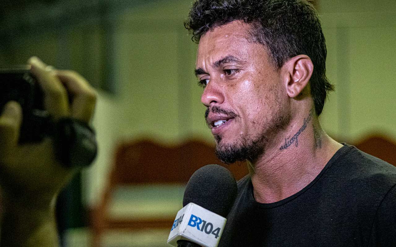 Jogador Belo em entrevista ao BR104 - Alysson Santos @BR104