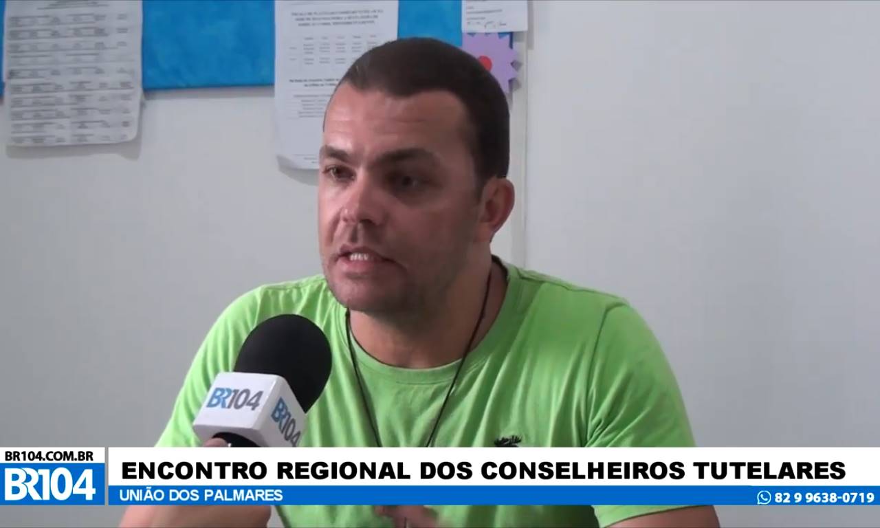 Anderson Austregesilo, conselheiro tutelar de União dos Palmares — © Reprodução/BR104