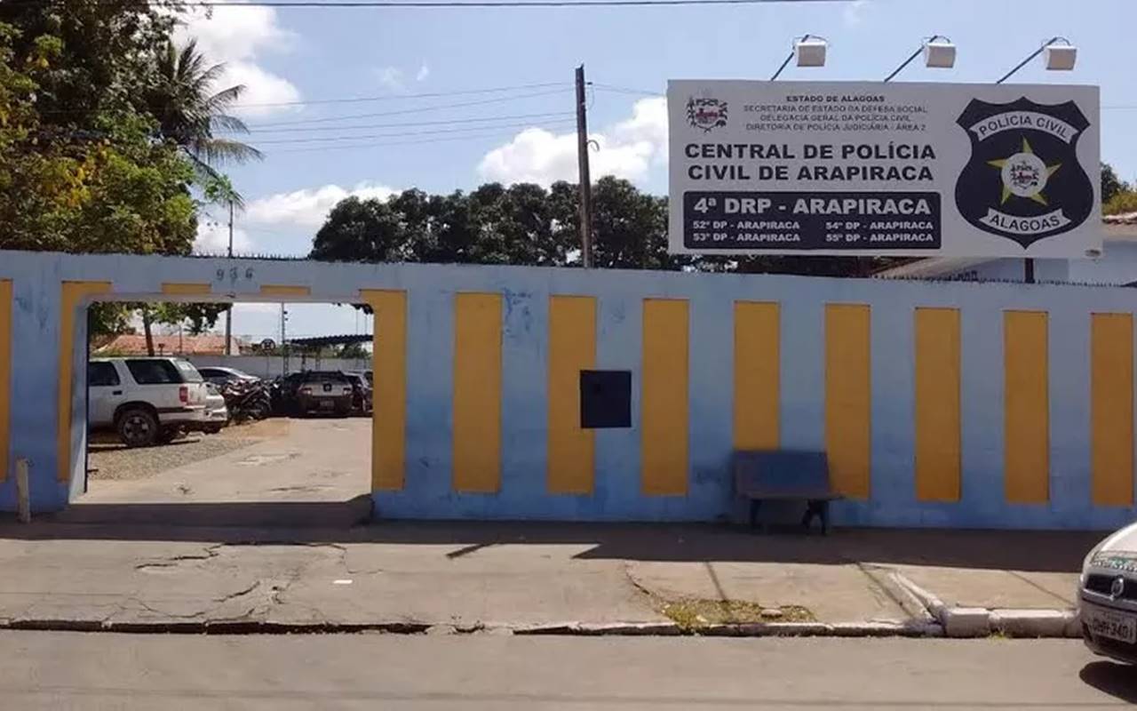 Central de Polícia Civil de Arapiraca — © G1/AL