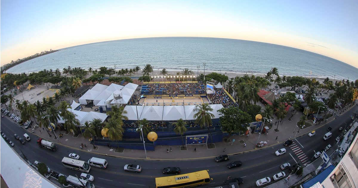 Maceió sediará mais uma vez o Circuito Brasileiro Open de Vôlei de Praia — © CBVP