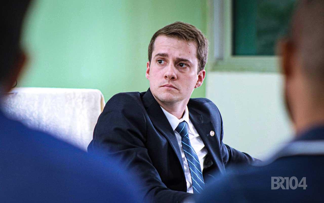 Promotor de Justiça Carlos Davi Lopes — © Alyson Santos/BR104