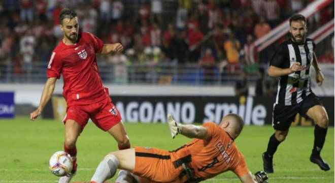 CRB goleia o ASA por 4 a 0 e sobe para 3ª posição no Alagoano