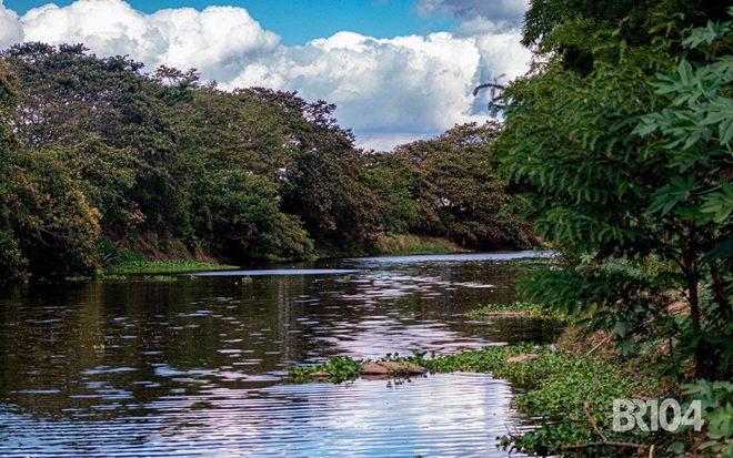 Rio Mundaú em União dos Palmares — © BR104/Ilustração