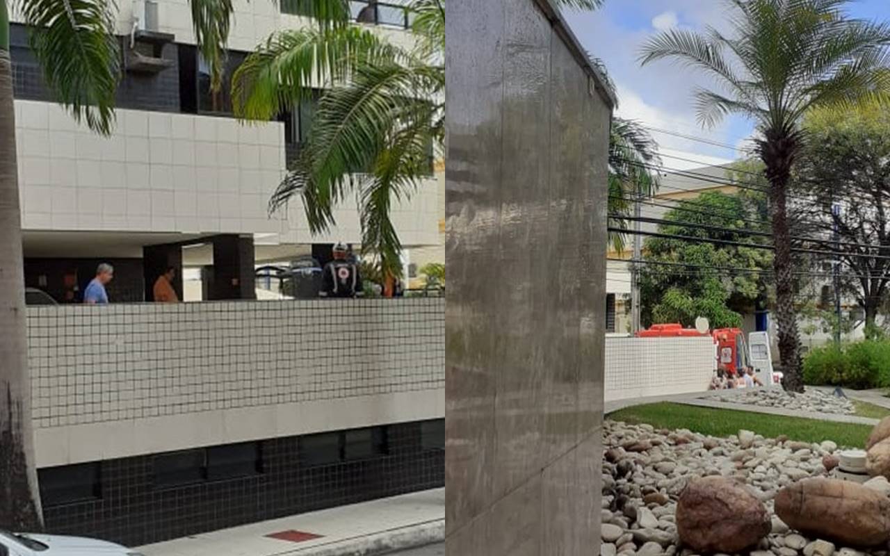 Samu foi acionado, mas a mulher Já estava em óbito quando chegou ao local — © Reprodução