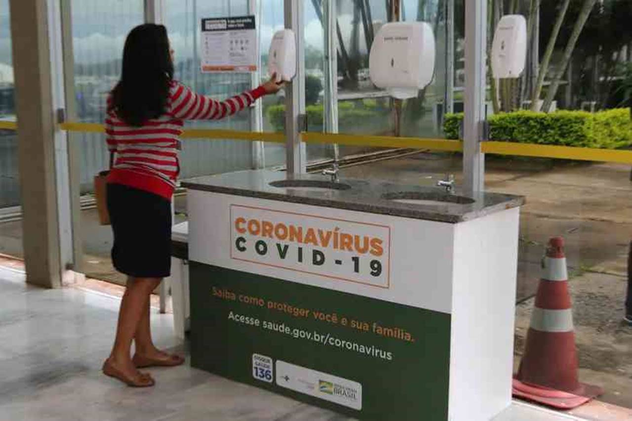 Posto de controle do coronavírus