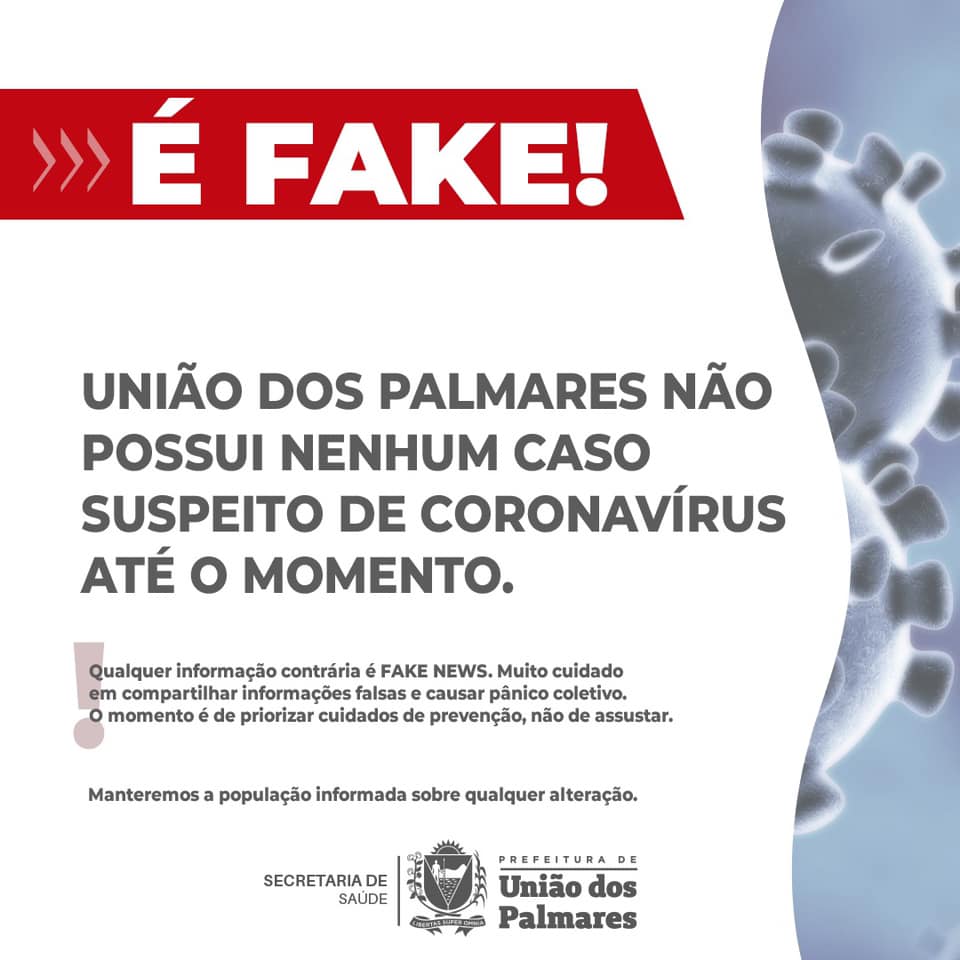 Prefeitura desmente suposto caso confirmado de Covid-19 — © Divulgação