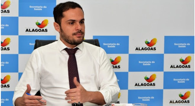 Secretário de Saúde de Alagoas Alexandre Ayres — © Carla Cleto
