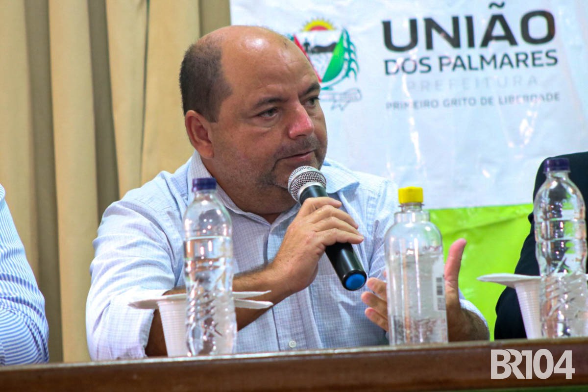 Vereador Elvinho, presidente da Câmara de Vereadores de União dos Palmares