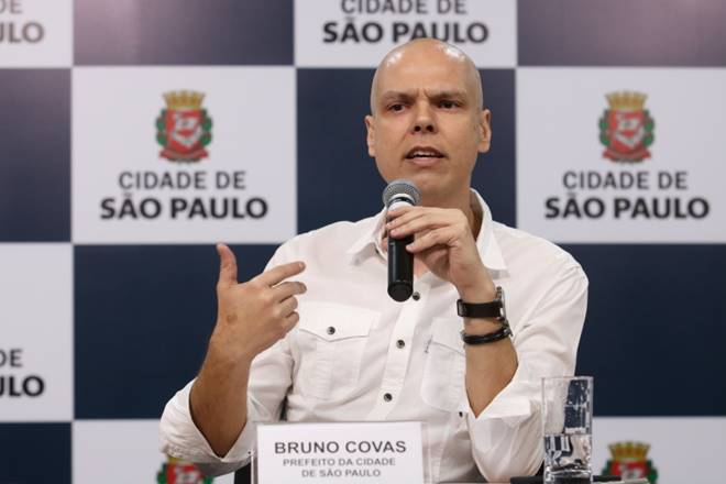 Prefeito de São Paulo Bruno Covas
