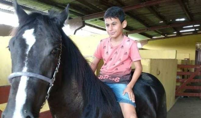 João Vitor, desaparecido no rio Cana Brava em União dos Palmares - @Arquivo da família