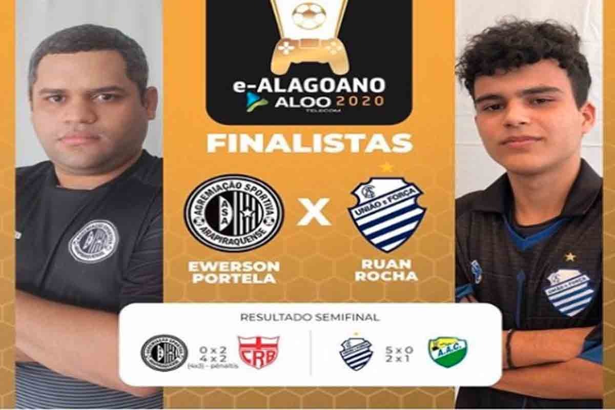 ASA e CSA protagonizam grande final do e-Alagoano na próxima quinta-feira (18)