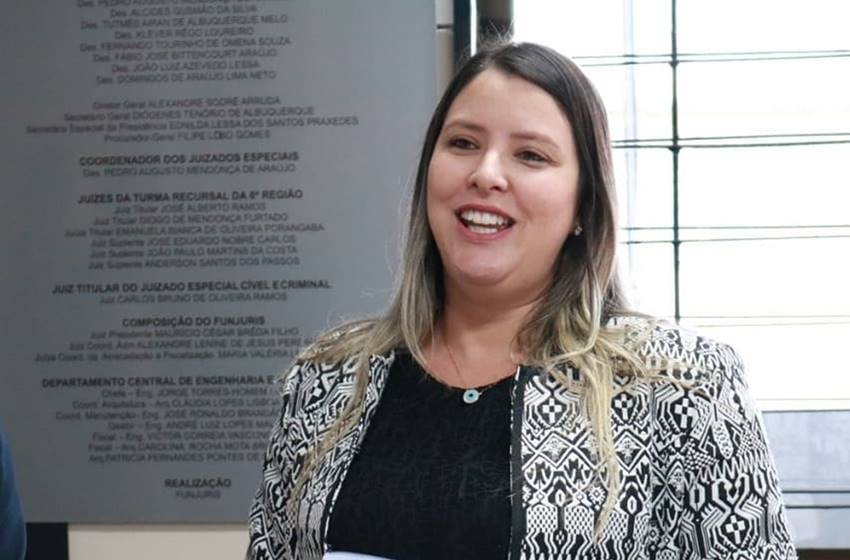 Paula Sarmento, presidente da OAB-União dos Palmares