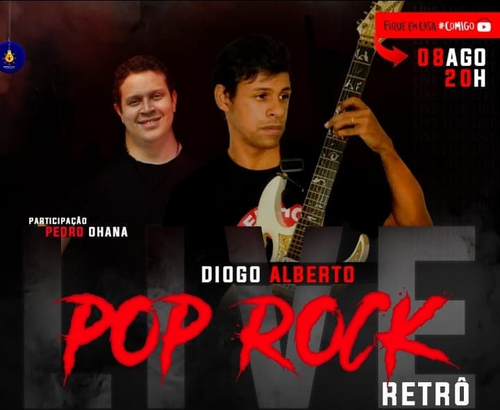 Artista de São José da Laje, Diogo Alberto faz live solidária neste sábado