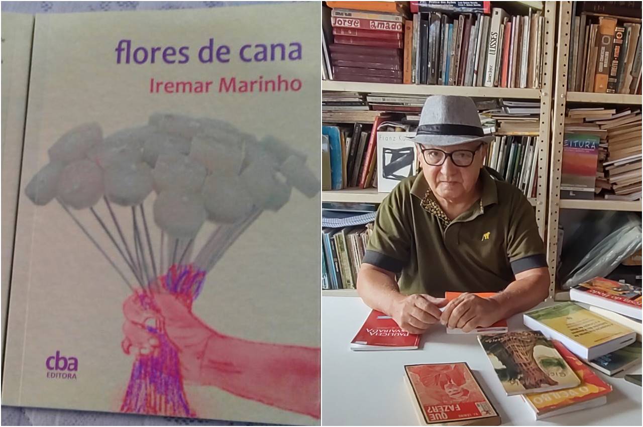 Poeta palmarino Iremar Marinho publica livro “Flores de Cana” — © Divulgação