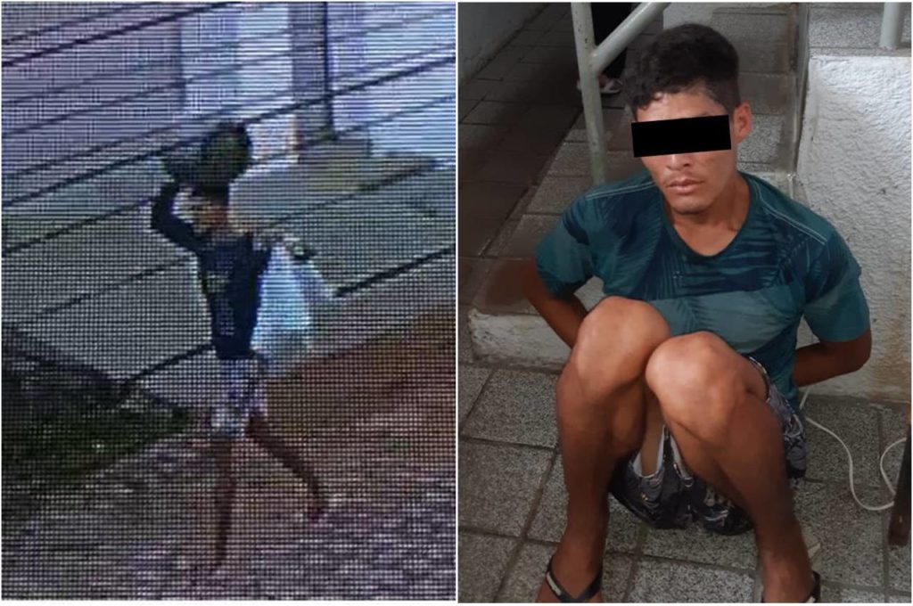 Exclusivo: Vídeo mostra ação de jovem durante furtos em União dos Palmares