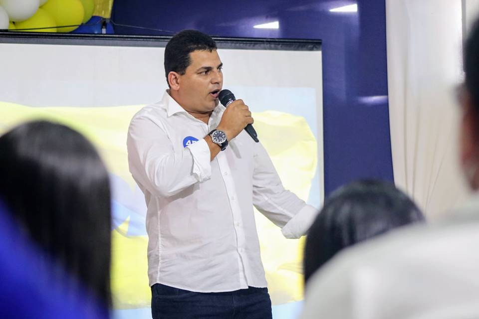 Caju, candidato a prefeito em União dos Palmares — © BR104