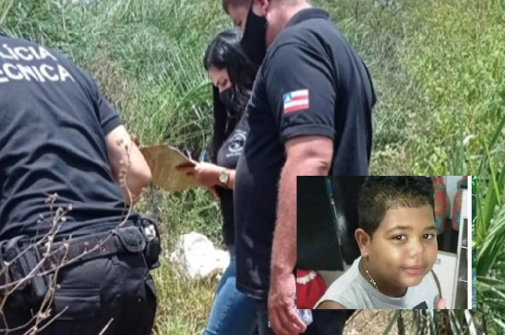 Por celular e R$ 300, criança de 11 anos é morta com golpes de foice na BA