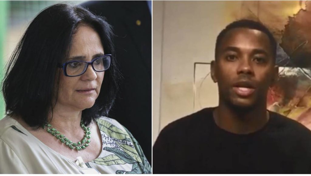 Damares Alves diz que Robinho precisa ser preso imediatamente