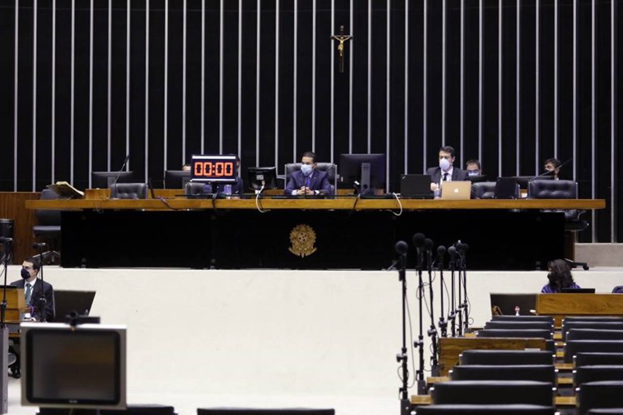 Plenário da Câmara em sessão virtual nesta terça-feira — © Maryanna Oliveira/Câmara dos Deputados  Fonte: Agência Câmara de Notícias