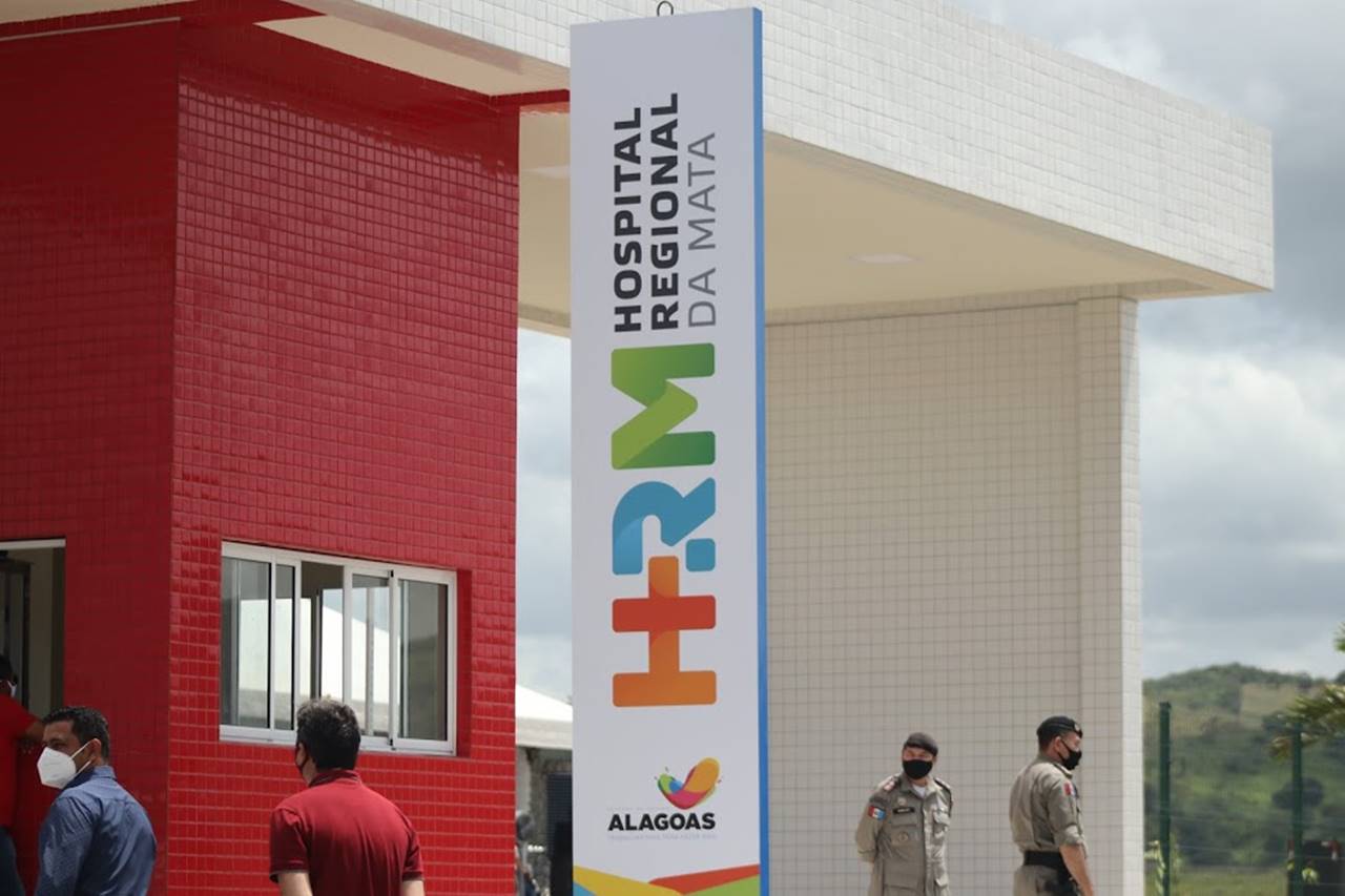 Hospital Regional da Mata (HRM), em União dos Palmares | © BR104