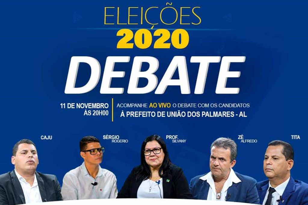 Candidatos a prefeito de União ficam frente a frente em debate nesta quarta (11)