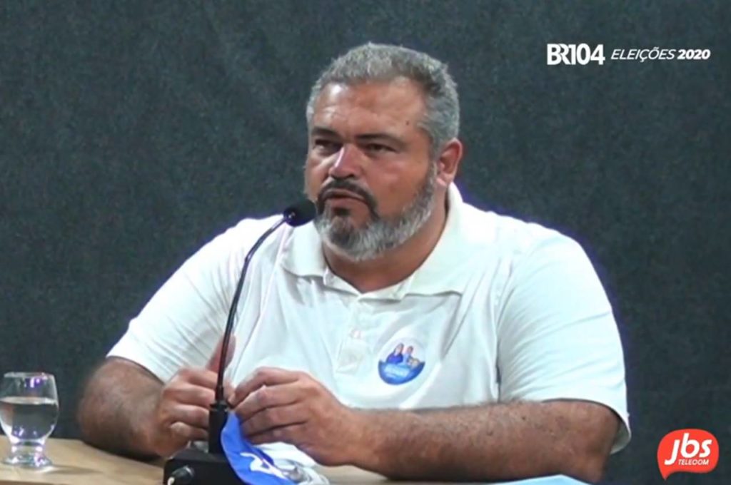 Gilsinho, candidato a vice-prefeito de União, é entrevistado pelo BR104