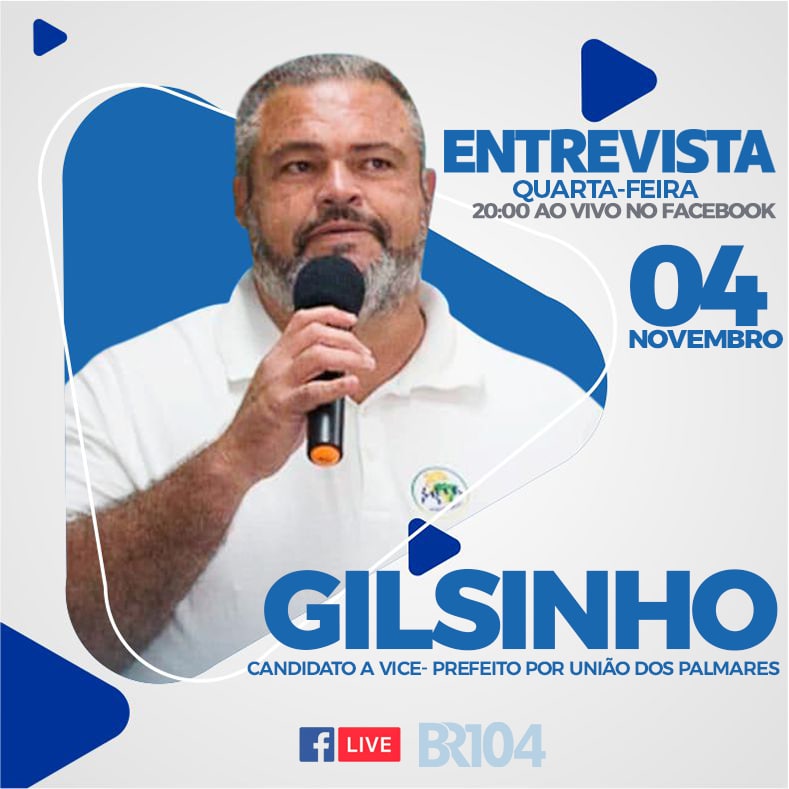 Candidato a vice-prefeito Gilsinho — © Divulgação