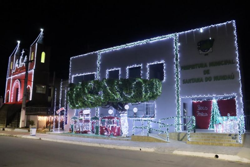 Natal da Prefeitura de Santana do Mundaú— © Reprodução
