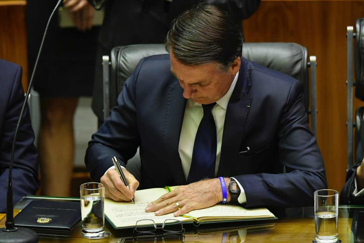 Presidente Jair Messias Bolsonaro - (Reprodução)