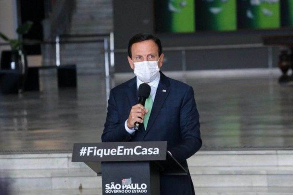 Coronavac: Doria apresentará plano estadual de vacinação no dia 7