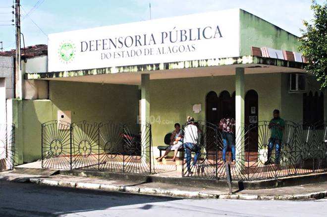 Prédio da Defensoria Pública de União dos Palmares — © BR104