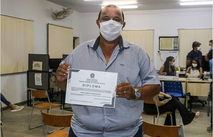 Vereador Macarrão da Barra é diplomado em União dos Palmares