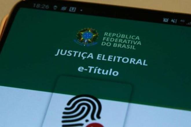 A justificativa pode ser feita através do aplicativo e-Título ou pelo site da Justiça Eleitoral — © Agência Brasil
