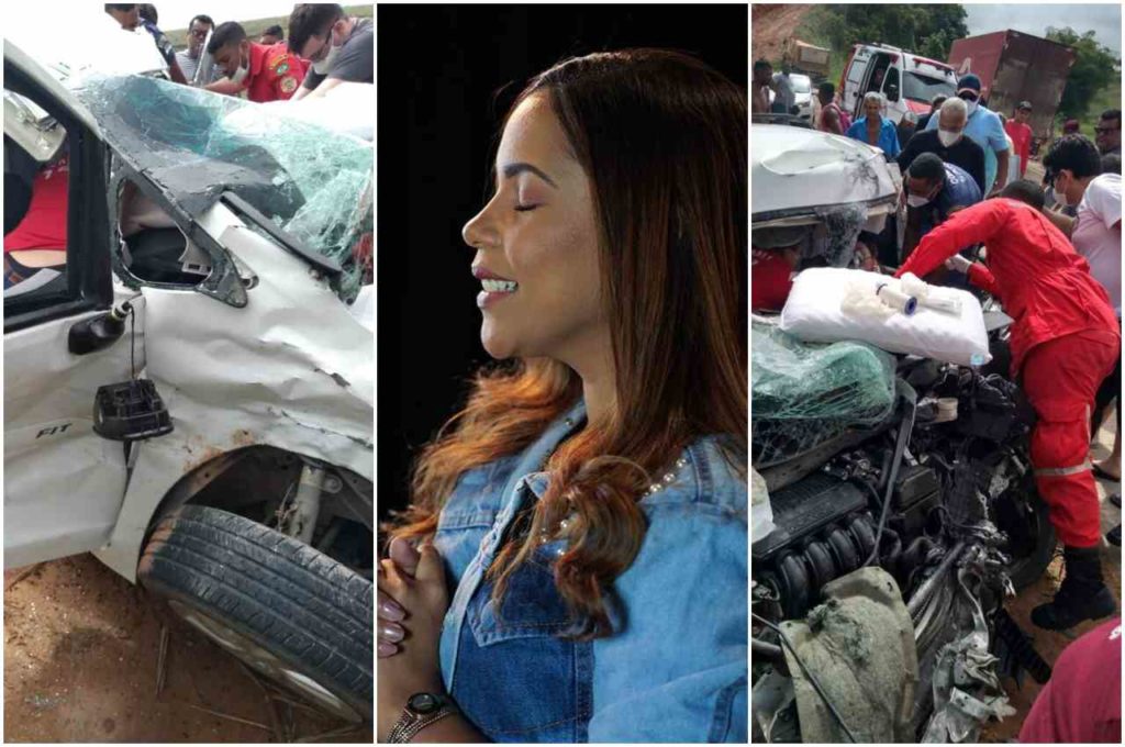 Cantora gospel Amanda Vanessa sofre acidente grave em Pernambuco