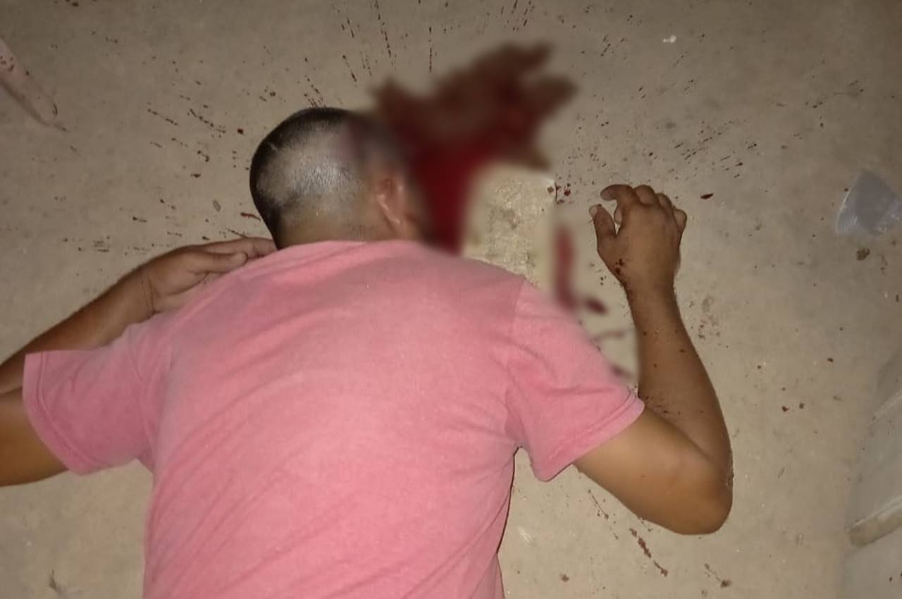 Homem é agredido com pedradas na cabeça em São José da Laje — © Reprodução