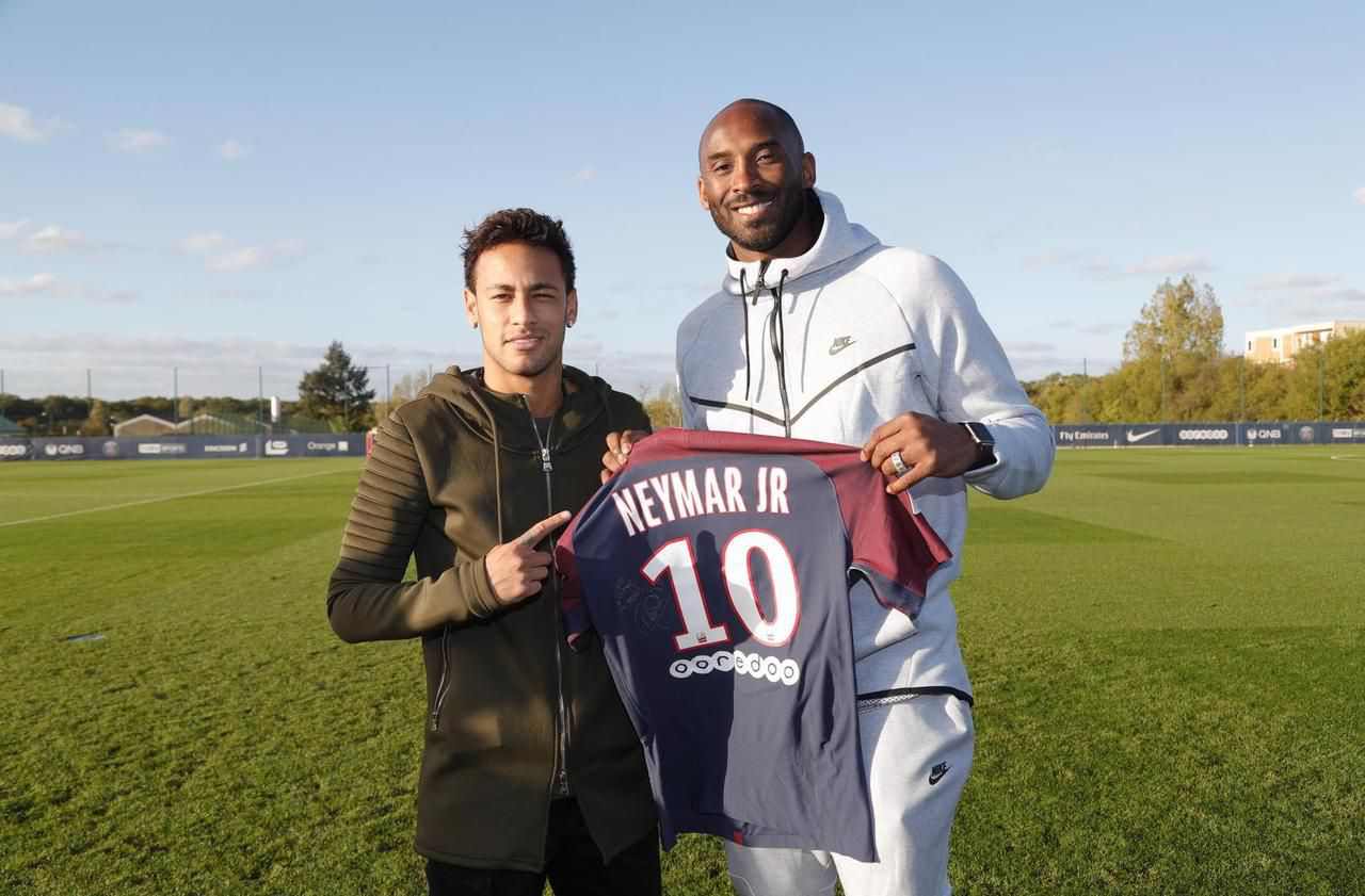 Neymar e Kobe Bryant – © Reprodução