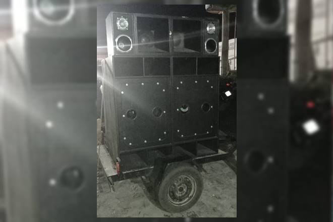 Polícia apreende “paredão” em Murici após denúncias de perturbação do sossego