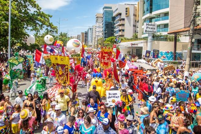 Prévias de Carnaval em Maceió (fevereiro de 2019) — © Tribuna Hoje