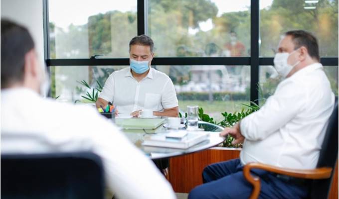 Renan Filho e Luciano Barbosa — © Reprodução