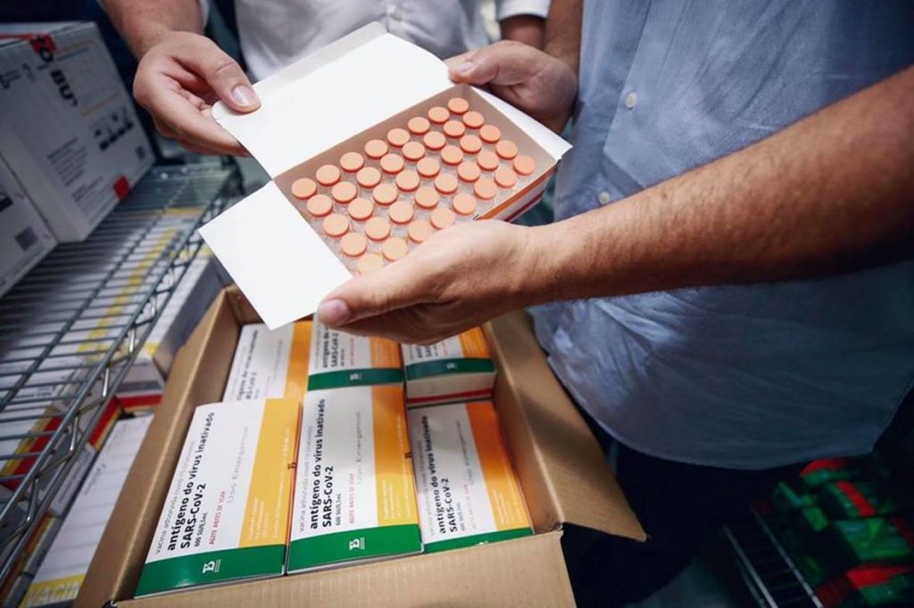 União dos Palmares recebe 342 doses da Coronavac