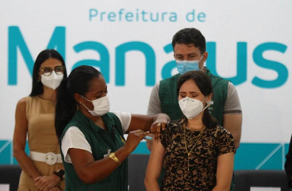 Vacinação em Manaus é suspensa – © Reprodução 