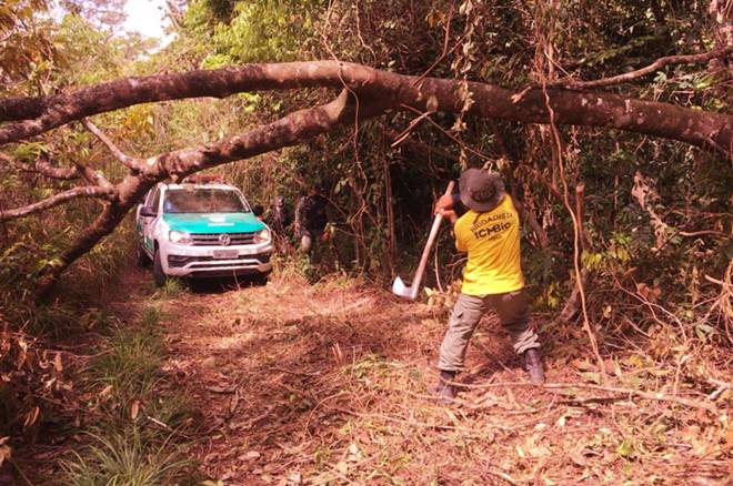 Ação do BPA aconteceu em área da APA de Murici — © Assessoria