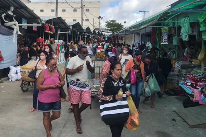 Com restrições mais duras, funcionamento do comércio é alterado em Caruaru