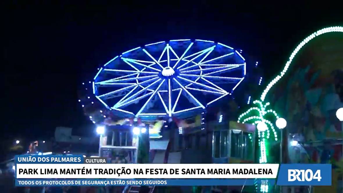 Parque Lima mantém tradição na festa de Santa Maria Madalena — © Reprodução