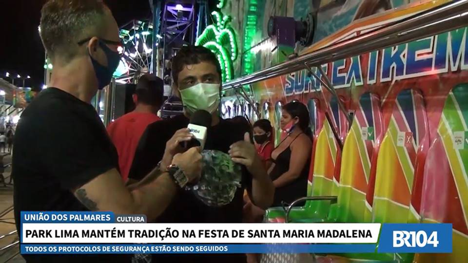 Parque Lima mantém tradição na festa de Santa Maria Madalena
