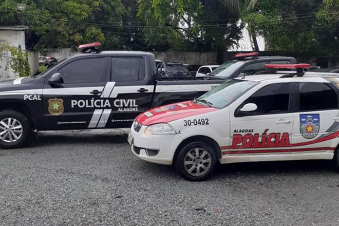 Polícia prende envolvidos em homicídio em Joaquim Gomes — © Reprodução