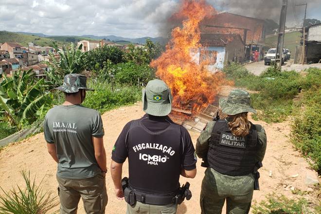 Zona da Mata: Três caçadores foram presos na 12º edição da Operação Curupira