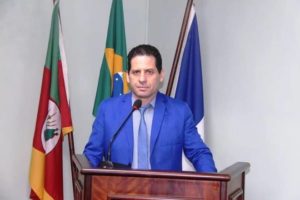 Alberi Dias (MDB), presidente da Câmara de Canela-RS — © Divulgação