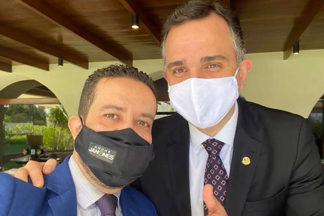 André Janones e Rodrigo Pacheco